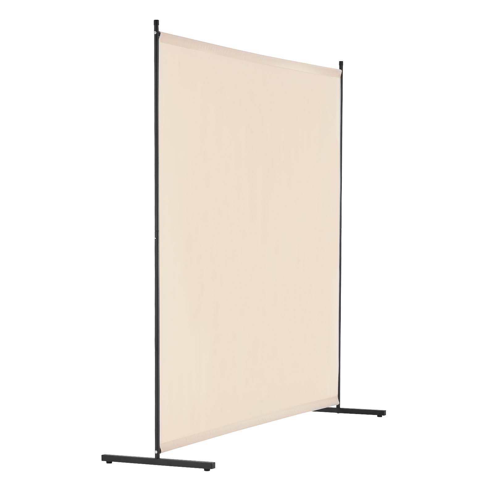 VEVOR Divisorio per Stanze, Divisorio per Stanze a Pannello Singolo, Schermo per la Privacy 1810 x 1815 x 500 mm, Schermo Separatore di Stanze, Pannello Divisorio per Ufficio, Camera da Letto, Beige