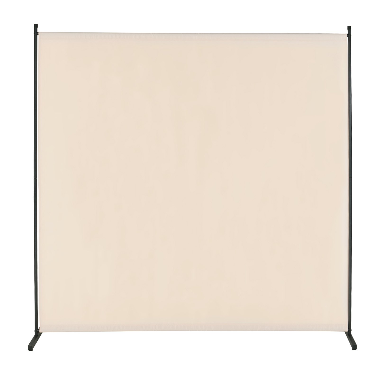VEVOR Room Divider Single Panel Screen Partition Wall, 1.8 m Privacy Screen for Indoor Use, Room Divider, Freestanding Room Divider for Office Bedroom Beige