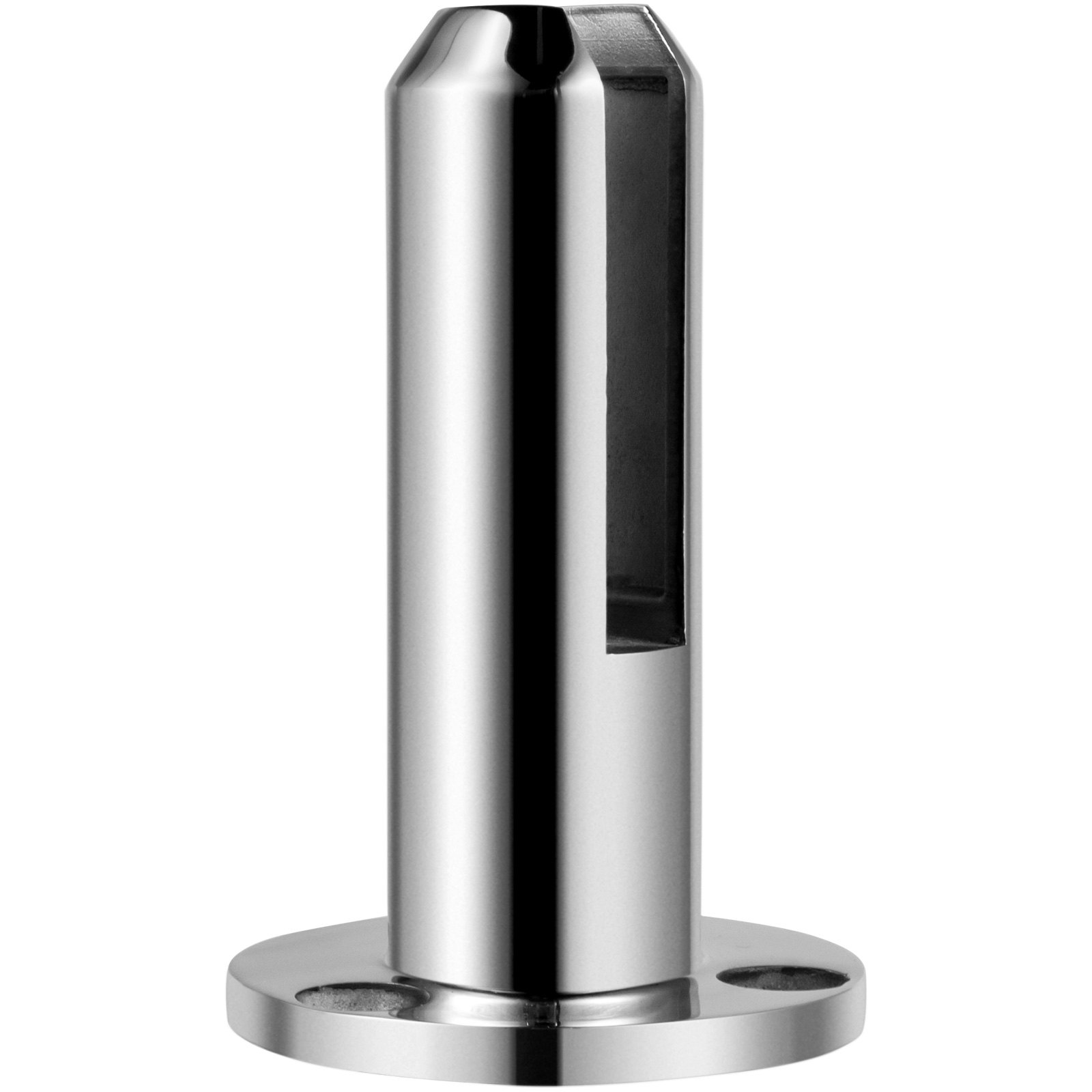 Vevor 10 Morsetto Vetro Argento Acciaio Inox Vetro Corrimano Balaustra Ringhiera