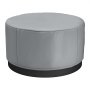 VEVOR Copertura per Vasca Idromassaggio da Esterno Rotonda 2000x850mm Grigio