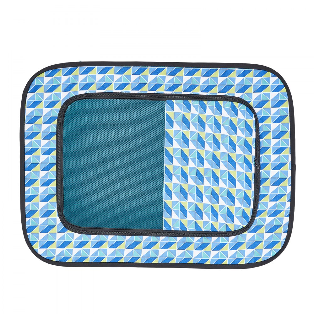 VEVOR Box per Cani Portatile Rettangolare 812x609 mm Box per Cuccioli Gatto Coniglio Pieghevole in Tessuto Oxford 600D, Cerniera Impermeabile Esterno Interno da Campeggio Viaggio Attività all'Aperto