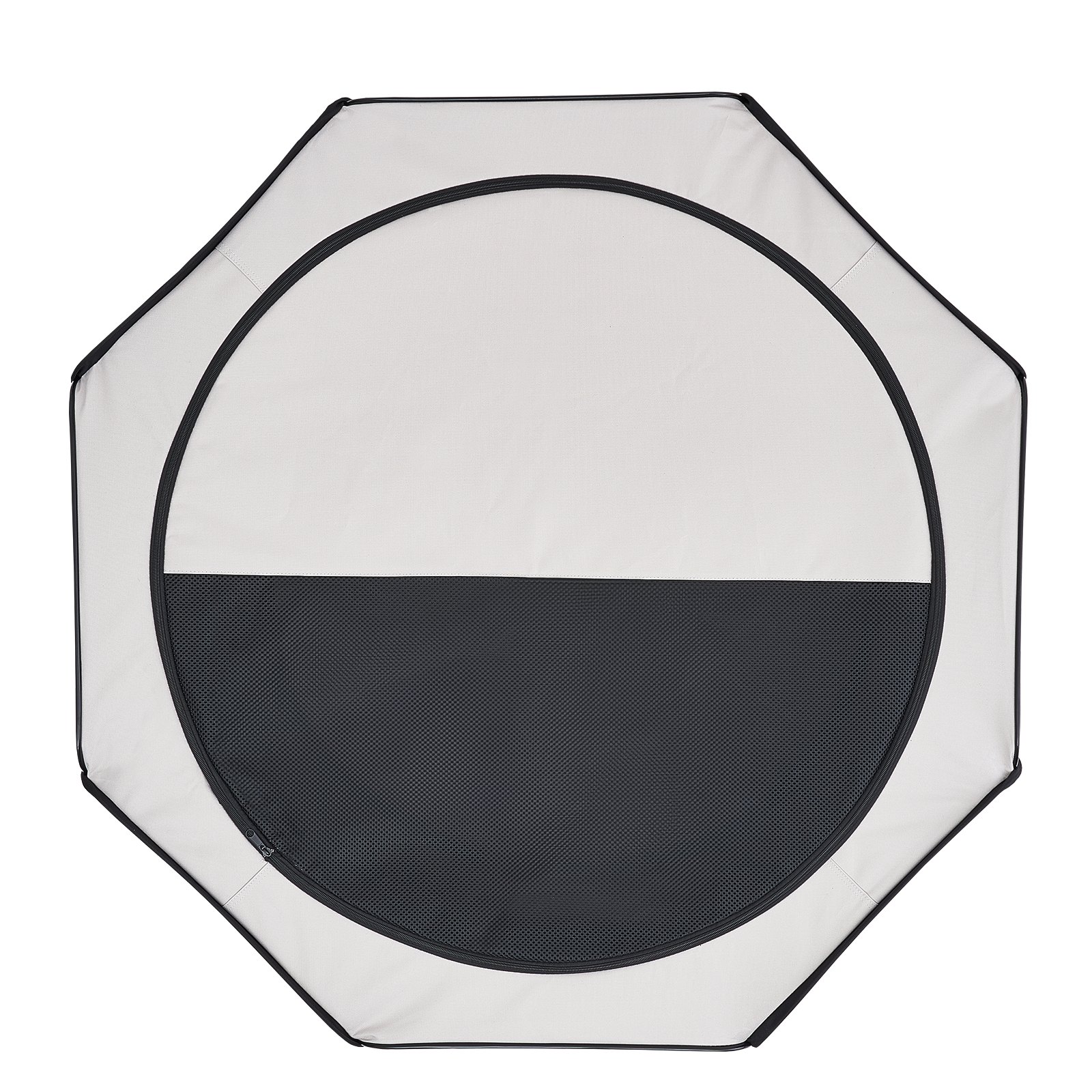 VEVOR Box per Cani Portatile 1168x584 mm Box per Cuccioli Gatto Coniglio Pieghevole in Tessuto Oxford 600D, Cerniera Ottagonale Impermeabile Esterno Interno da Campeggio Viaggio Attività all'Aperto