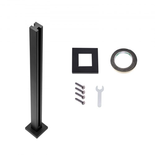 Morsetti Per Vetro 8-10mm - 12 Pezzi In Acciaio Inox 304, Per Balaustre E Scale, Regolabili