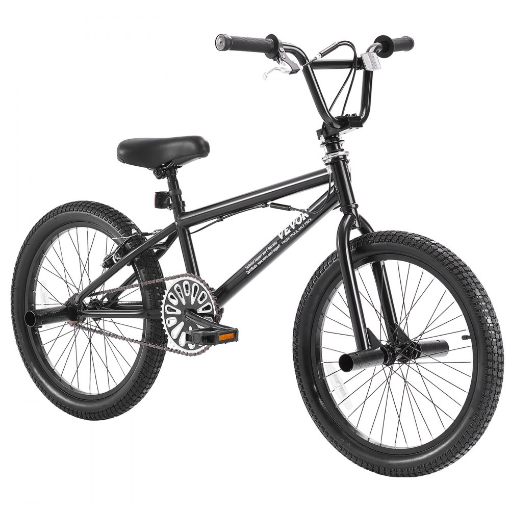 VEVOR Bicicletta BMX con Ruote da 50,8 cm Bicicletta Freestyle con Rotore a 360° 4 Picchetti, Adatta per Ciclisti Principianti e Avanzati, Telaio in Acciaio Hi-Ten Resistente, per Adolescenti, Adulti