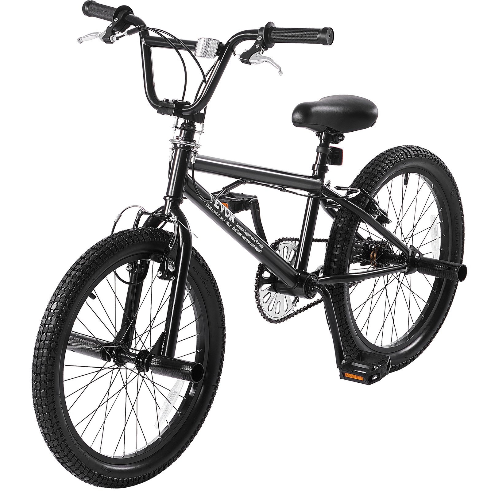 VEVOR Bicicletta BMX con Ruote 50,8 cm Bicicletta Freestyle con Rotore a 360° 4 Picchetti, per Ciclisti di Livello Principiante e Avanzato, per Adolescenti, Adulti, Resistente Telaio in Acciaio Hi-Ten