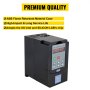 VEVOR Convertitore di Frequenza da 5,5 kW VFD, Inverter Monofase 220V Trifase 220V, Inverter a Frequenza Monofase 220V e Trifase 220V, Utilizzato per Motore Mandrino, Macchina per Incisione CNC