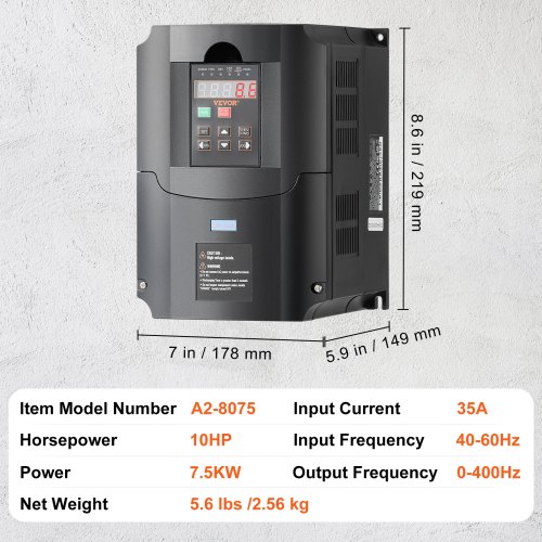 Inverter di frequenza monofase da 220 V a 3 fasi da 380 V 11 kw - Cina Inverter monofase da 220 V a 3 fasi da 380 V, azionamento c.a Inverter di frequenza monofase da 220 V a 3 fasi da 380 V 11 kw - Cina Inverter monofase da 220 V a 3 fasi da 380 V, azionamento c.a