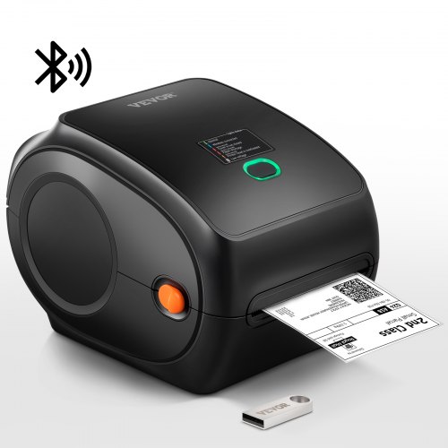 VEVOR Stampante Termica per Etichette 4 x 6 Risoluzione 300 DPI USB / Bluetooth