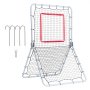 VEVOR Rete da Rimbalzo per Baseball Softball 1066,8 x 1828,8 mm Allenamento