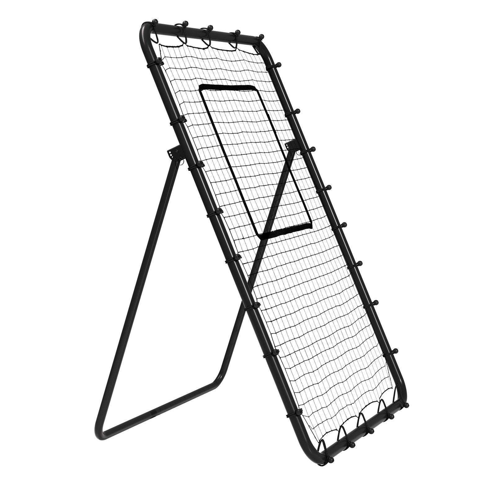 VEVOR Baseball and Softball Rebounder Net, 4 x 6 Foot PitchBack Baseball Nest for Pitching and Fielding Training, Pitch Return Trainer Rebound Net with Pitching Target, 4 Adjustable Angles