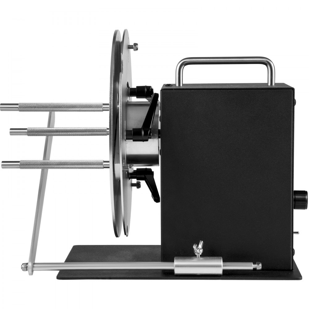 VEVOR Riavvolgitore di Etichette Larghezza 120mm Riavvolgitore di Etichette Riavvolgitore Bidirezionale 220mm Max. La macchina per il Riavvolgimento del Diametro
