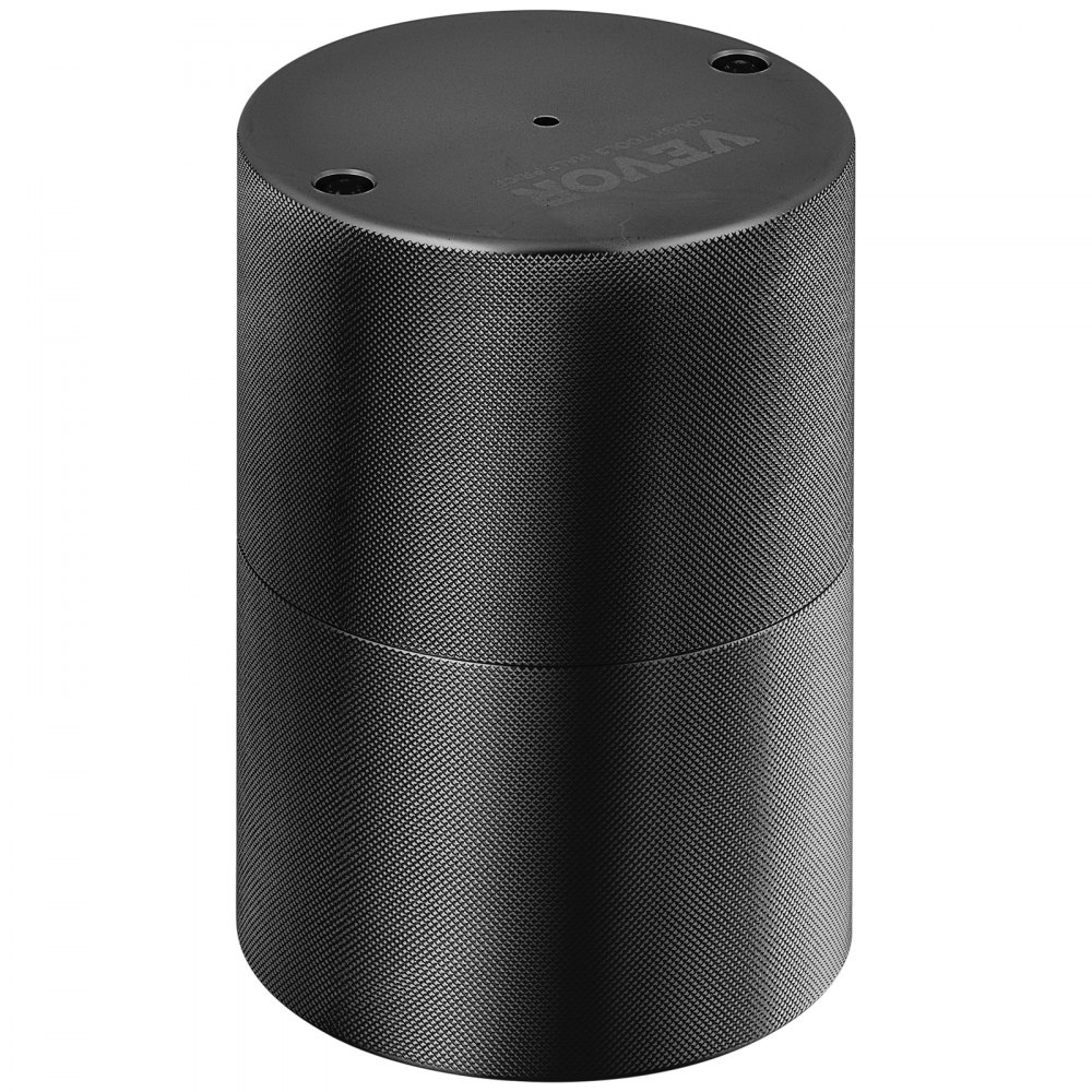 VEVOR Kit Pressa per Ghiaccio a Sfera in Alluminio Diametro 61mm, Stampo per Ghiaccio Sferico per Cocktail Whisky Cognac Bevande, Kit di Pressa per Palline di Ghiaccio da Bar in Alluminio Colore Nero