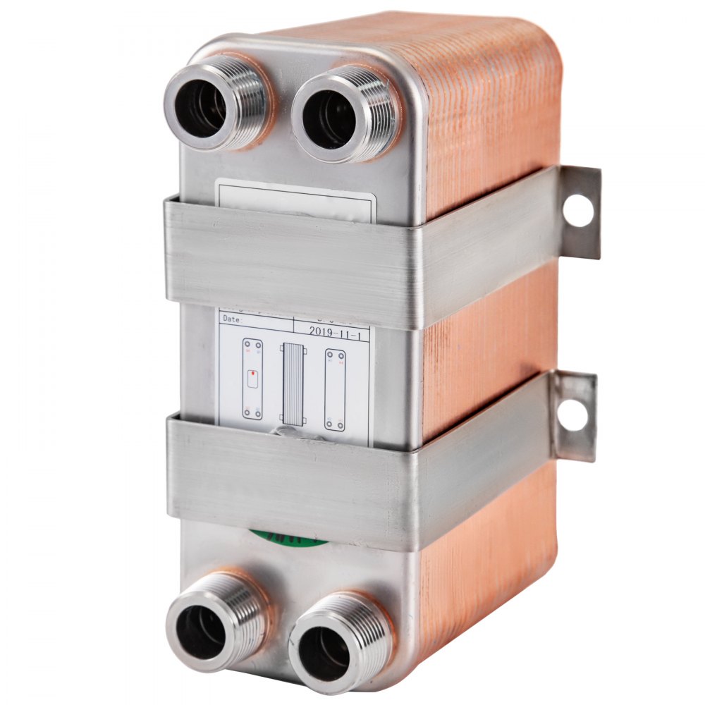 Scambiatore Di calore 50 Piastre  3/4" Mnpt Scambiatore Per riscaldamento