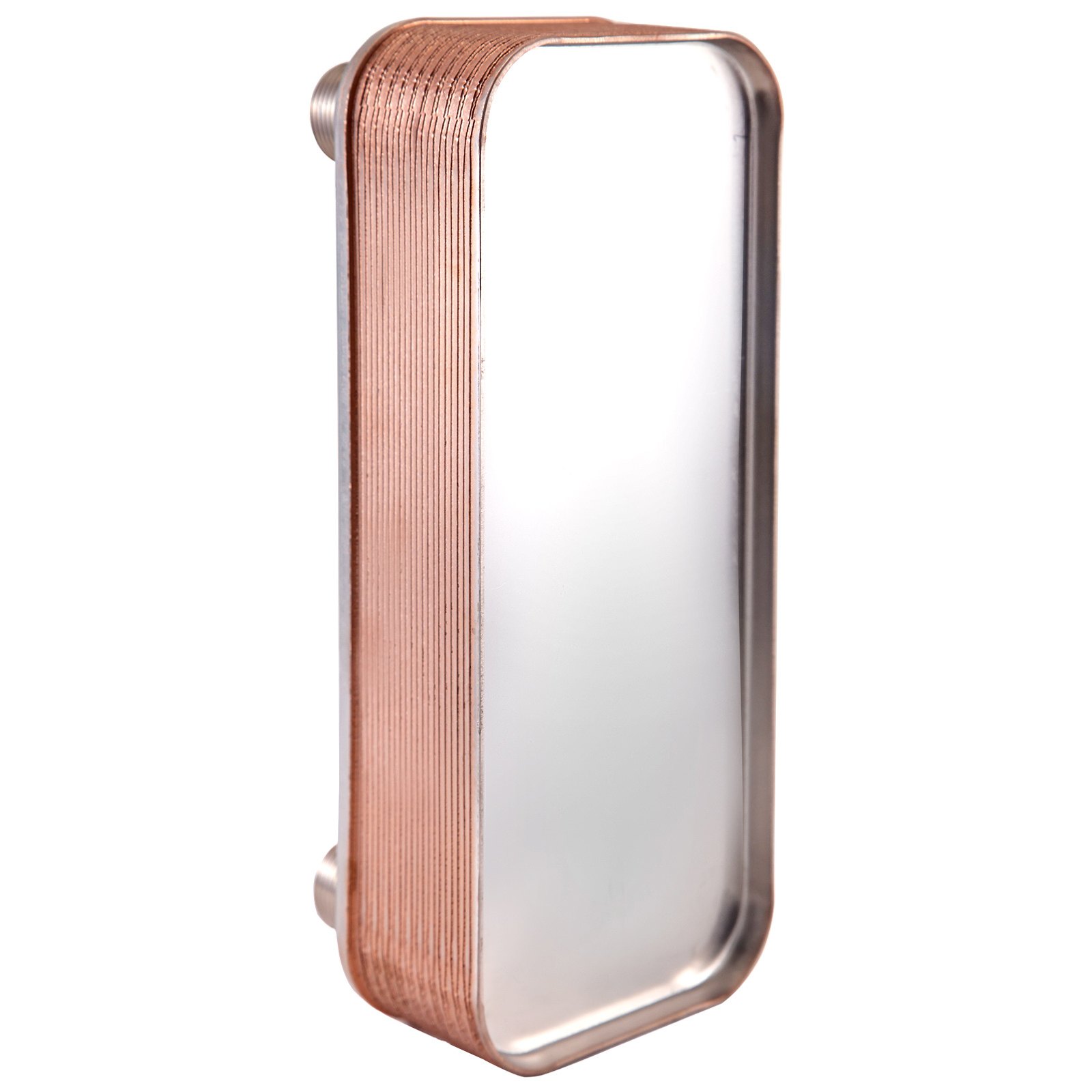 Scambiatore Di Calore A 20 Piastre saldobrasato 1 1/4" Mnpt Per riscaldamento