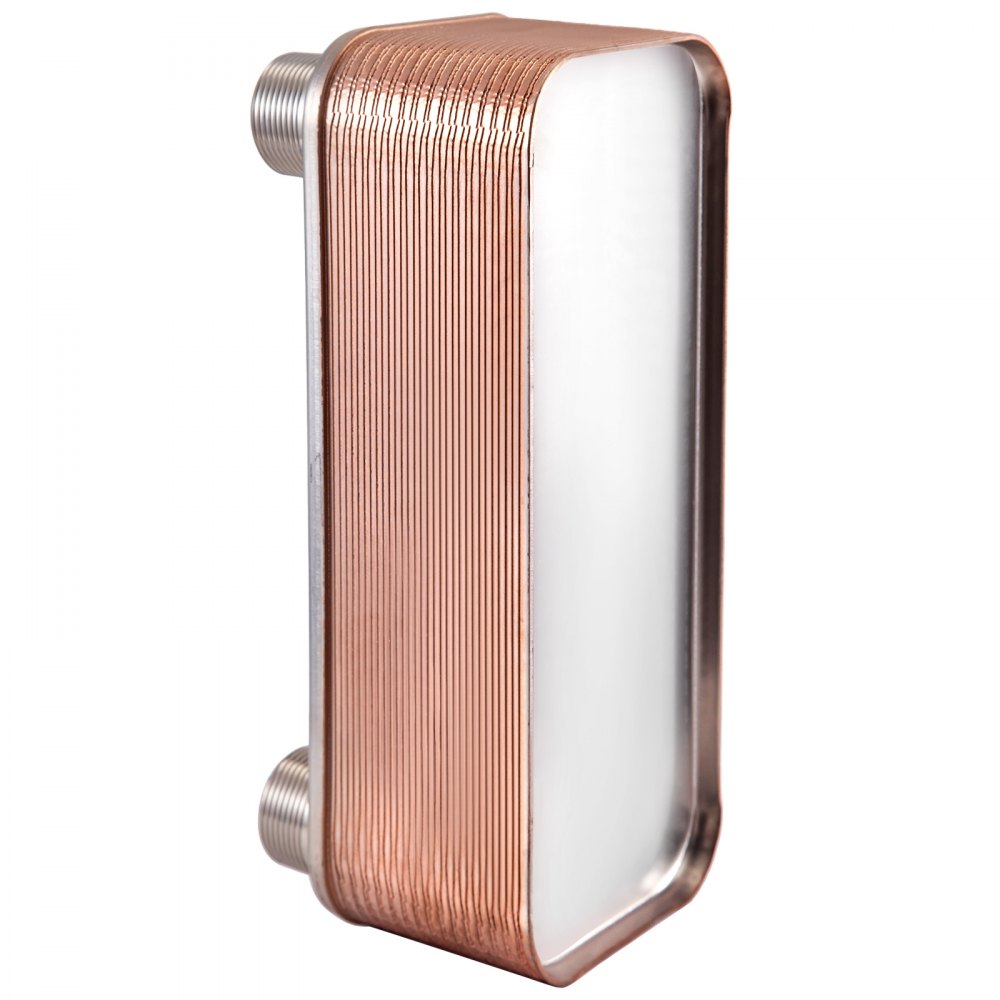 Scambiatore Di Calore A 30 Piastre 1 1/4" Mnpt Per Riscaldamento Eatb25