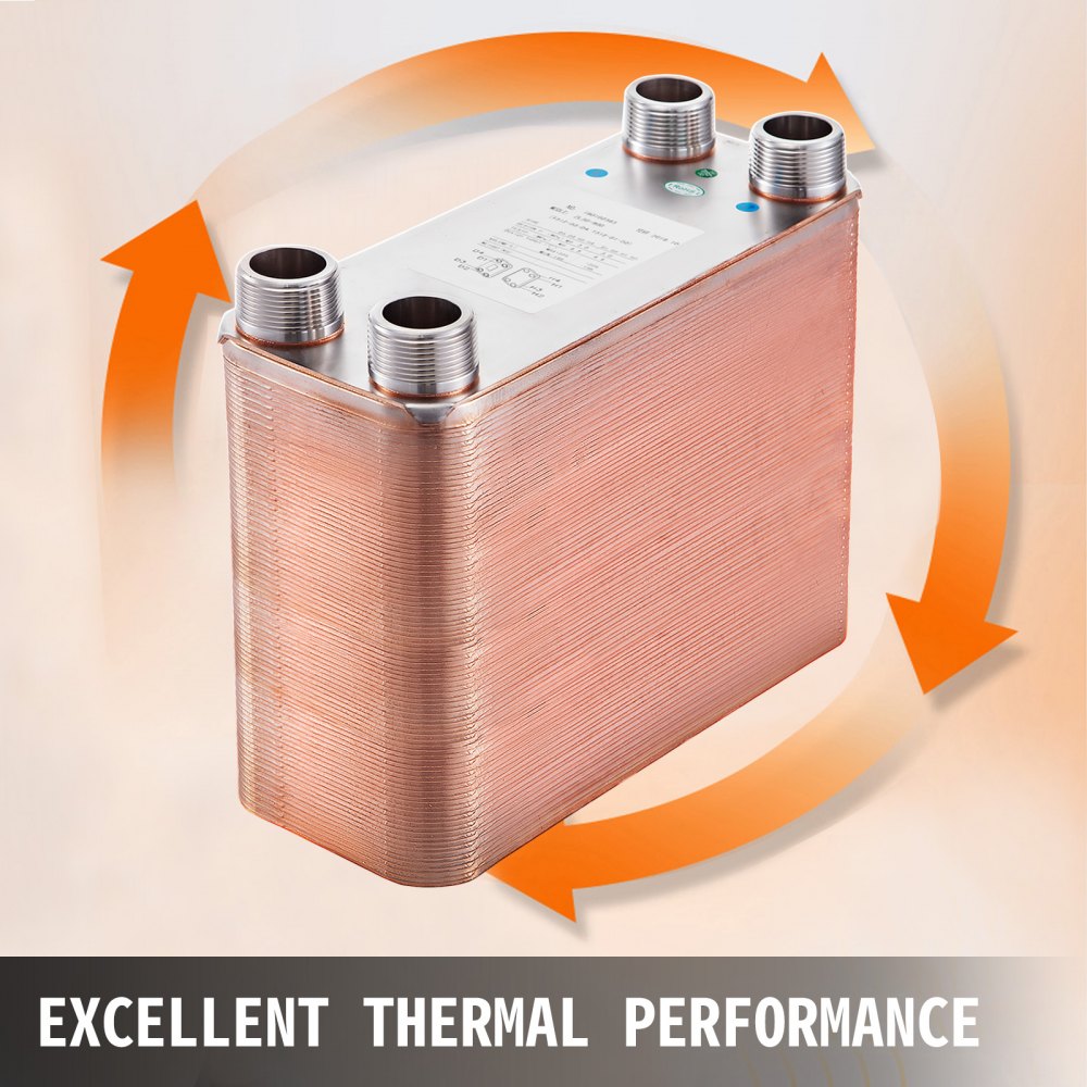 Scambiatore A Piastre Zl25-90d Scambiatore Di Calore X Riscaldamento 90 Piastre