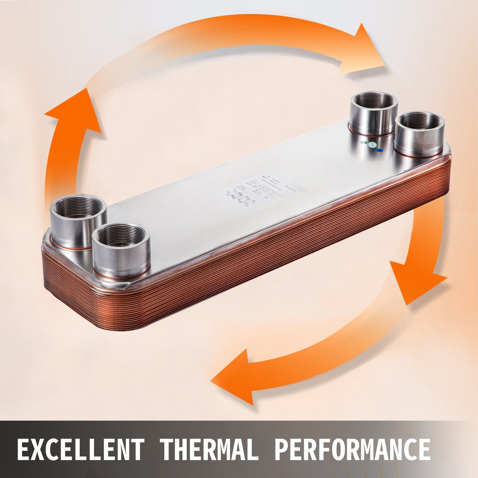 Scambiatore Calore A 20 Piastre Saldobrasato Pacetti In Acciaio Inox Caldaia