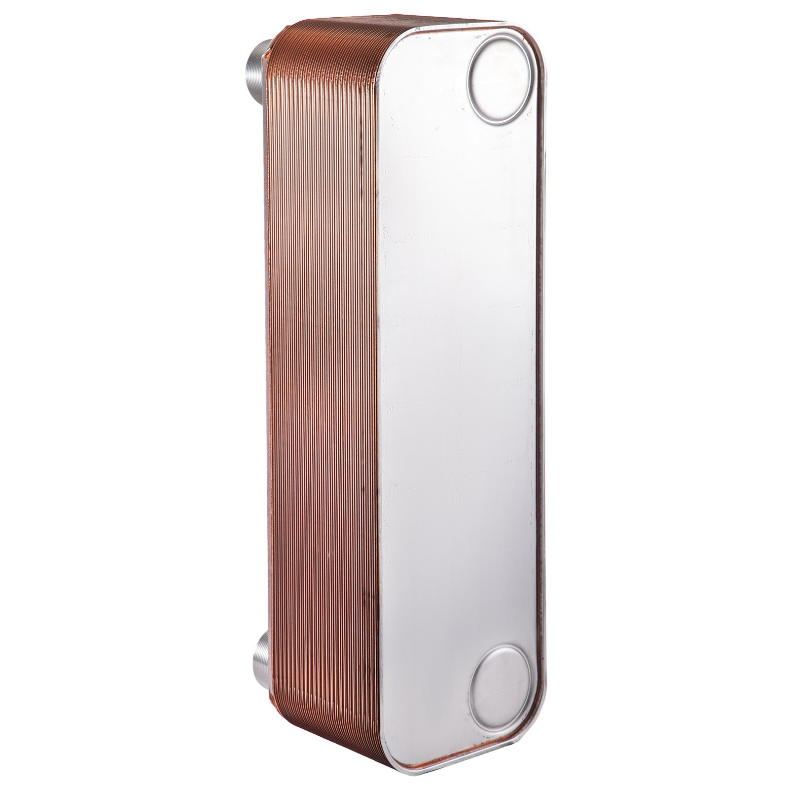 Scambiatore Di Calore A 50 Piastre saldobrasato 2" Mnpt Per riscaldamento