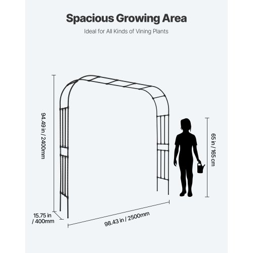 VEVOR Pergolato da Giardino a Forma di Gabbia per Uccelli | FindTheDeal