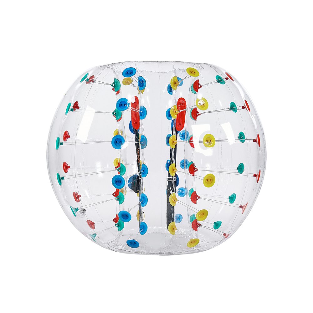 VEVOR Palline Paraurti Gonfiabili, Vestito Portatile di Sumo della Palla 0,8mm di Spessore per Sport all'Aperto Gioco di Squadra, Giocattolo per Giardino Cortile Parco, Multicolore 1,5 m