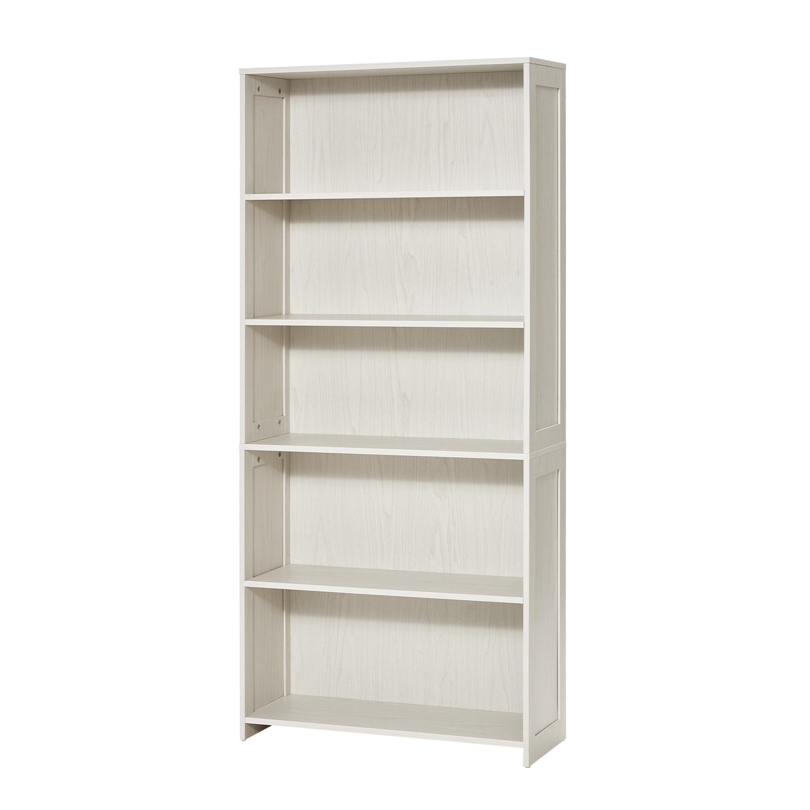 VEVOR Libreria Ampia a 5 Ripiani, Libreria Aperta in Legno da 173,5 cm con Ripiano per Esposizione, Libreria da Terra Espositiva Alta Autoportante per Biblioteca, Camera da Letto, Soggiorno, Bianco