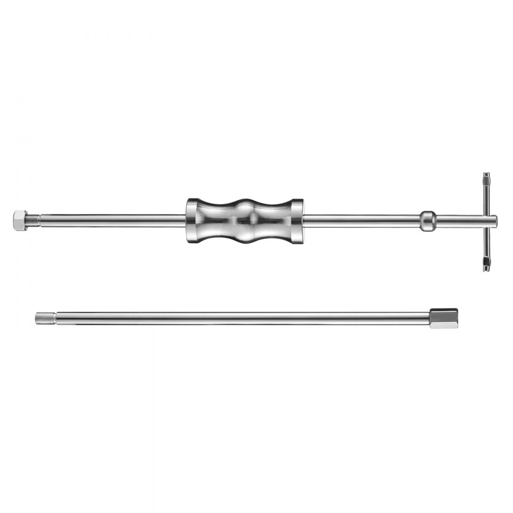 VEVOR Inner CV Axle Puller Tool Set with Slide Hammer & 49mm 64.5mm CV Joint Fork Adapter, Inner CV Joint Removal Tool Kit, Heavy Duty Front Wheel Drive Axle Puller Slide Hammer Set for Most Vehicles