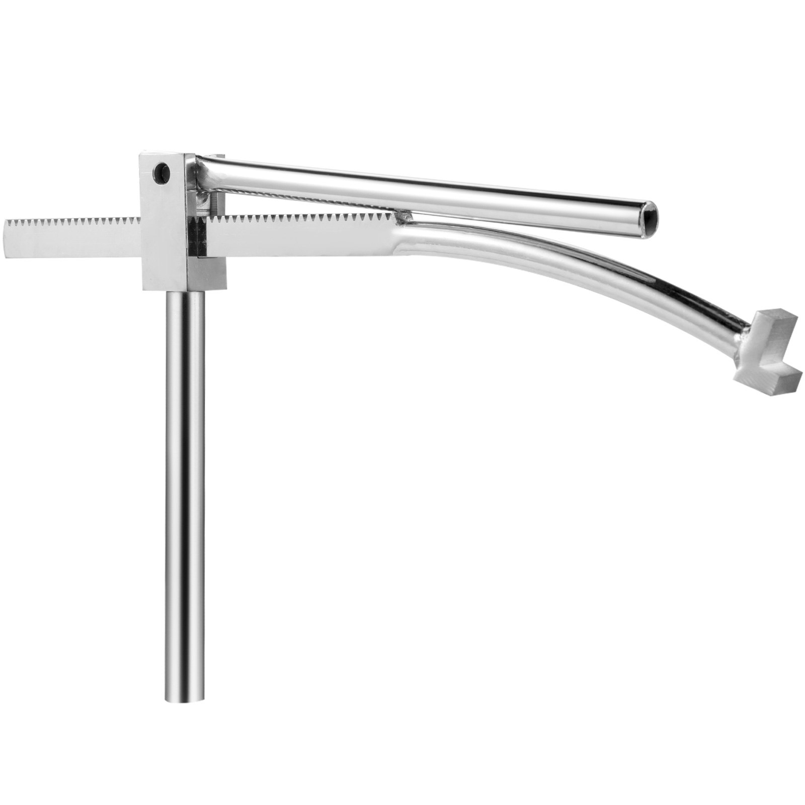 VEVOR Strumento per montaggio pneumatici moto, Cambio gomme ruote da 41-53 cm, Cremagliera e pignone da 20 mm, Dispositivo di montaggio pneumatici in acciaio per moto fuoristrada