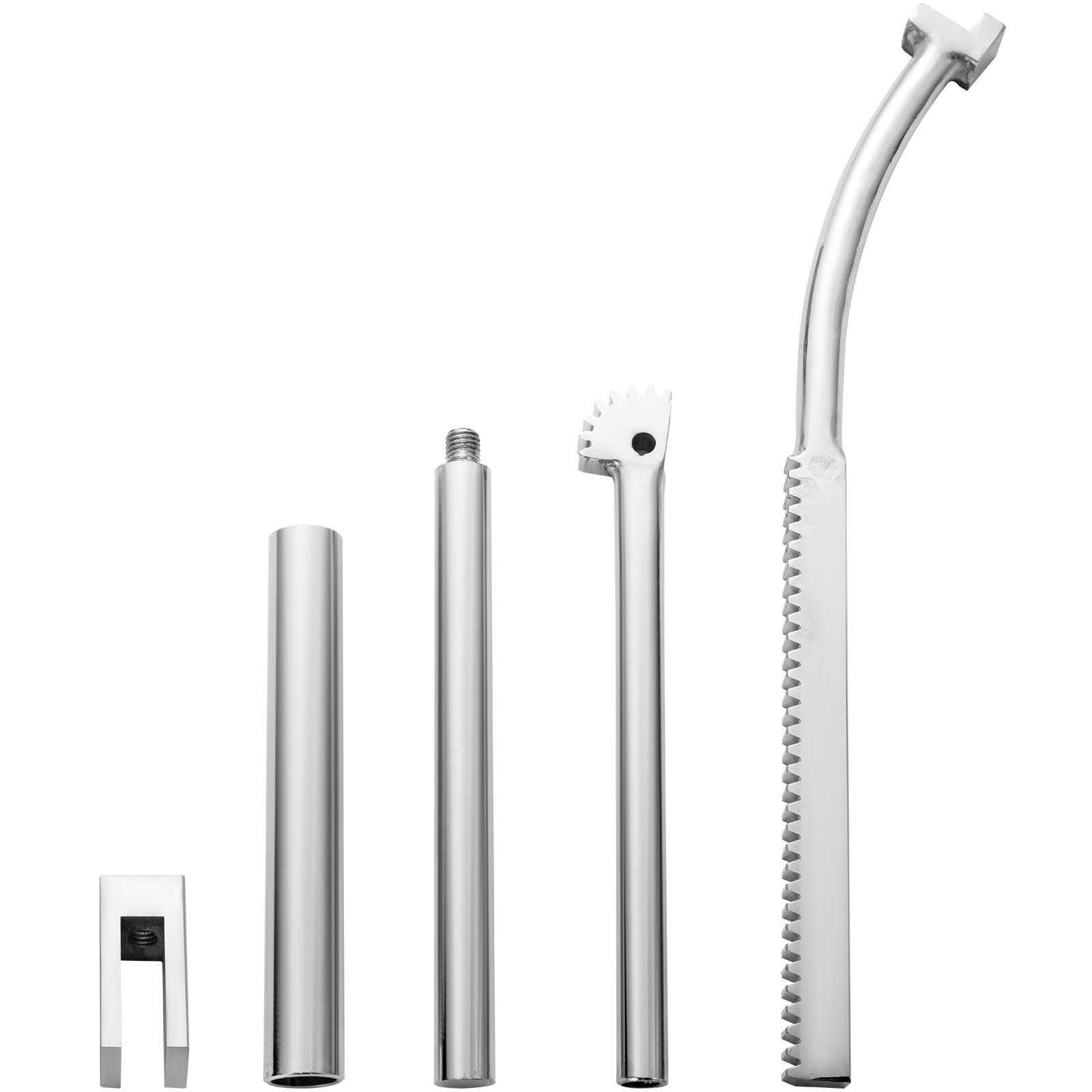 VEVOR Strumento per montaggio pneumatici moto, Cambio gomme ruote da 41-53 cm, Cremagliera e pignone da 20 mm, Dispositivo di montaggio pneumatici in acciaio per moto fuoristrada