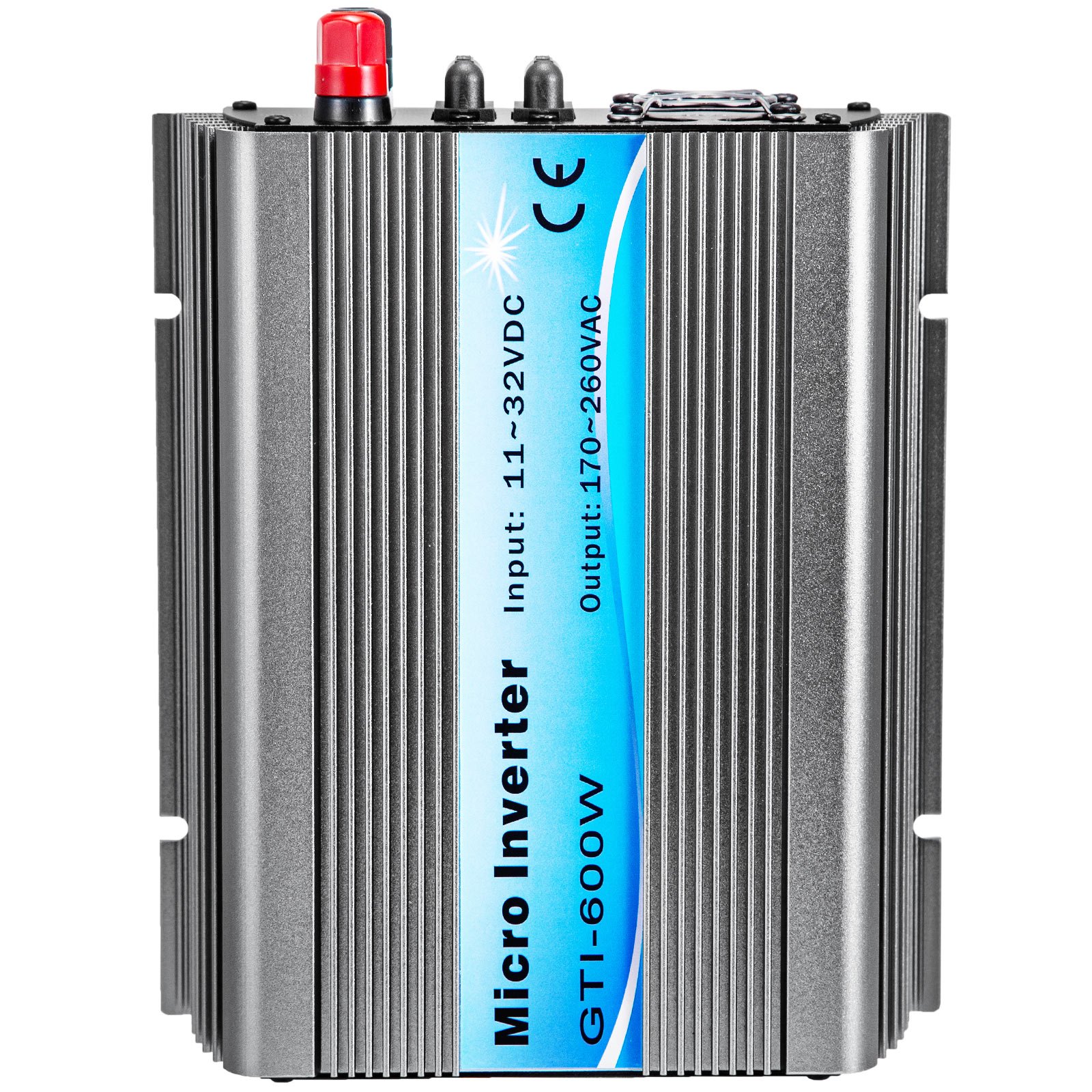 Vevor Inverter Collegato Alla Rete Solare 600w Mttp Grid Tie Invertitore 11-32 V