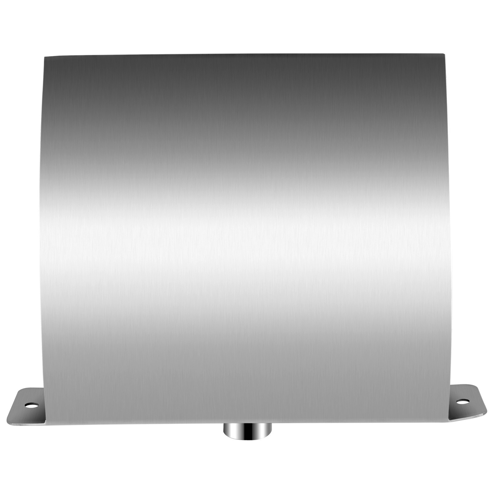 VEVOR Fontana per Piscina a Cascata da Giardino in Acciaio Inossidabile 115x400mm, Cascata Argento Ingresso Acqua Posteriore con Disegno a Specchio e Curvatura per Garantire Flusso d'Acqua Costante