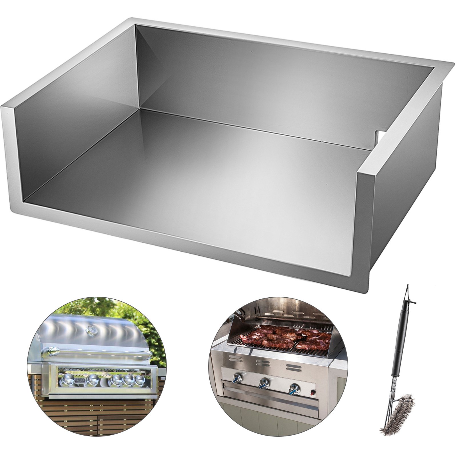 Vevor Rivestimento Isolante 41,2x30 Pollici Per Grill A Gas Cappa A Gas Per Bbq