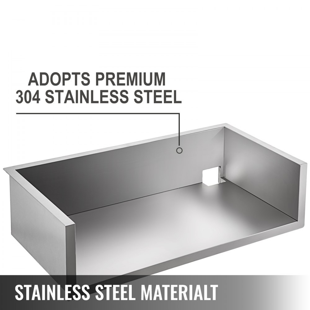 Vevor Cappa Grill Isolante In Acciaio Inox Inserto Per Barbecue A Gas 119x58 Cm