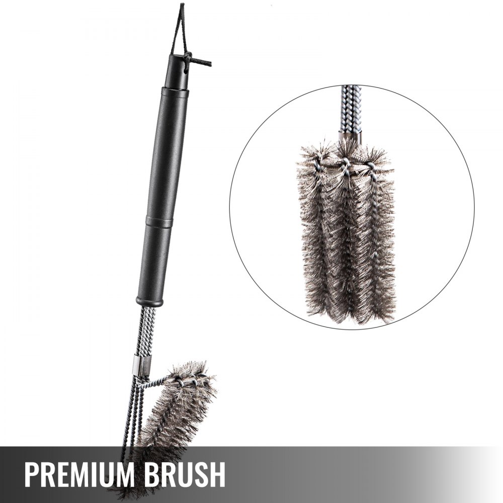 Vevor Cappa Grill Isolante In Acciaio Inox Inserto Per Barbecue A Gas 119x58 Cm