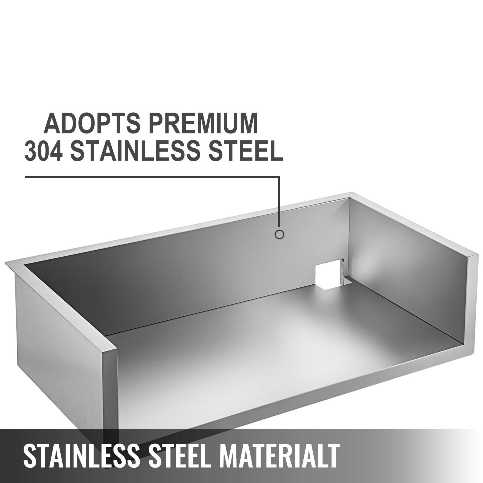 Vevor Cappa Grill Isolante In Acciaio Inox Inserto Per Barbecue A Gas 119x58 Cm