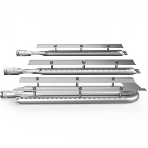 Bruciatori Per Griglia A Gas GFTIME - 4 Pezzi In Acciaio Inox, Regolabili 31-42 Cm - Foto 11