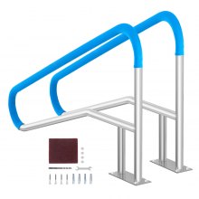 VEVOR Corrimano per Piscina Confezione da 2 Ringhiera per Piscina 1395 x 810 mm