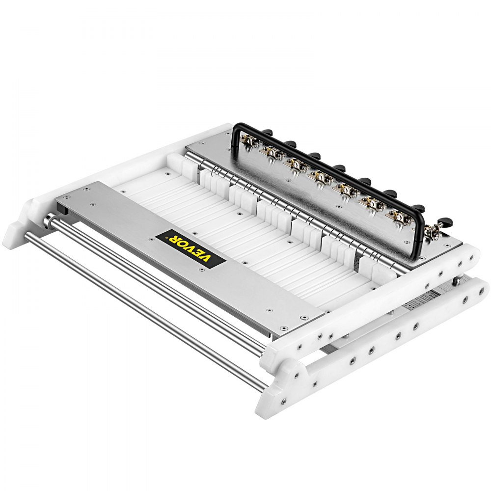 VEVOR Taglierina per Sapone Regolabile, 1-15 Barre Taglierina per Sapone a Filo in Acciaio Inossidabile 304 Utensile per Fatto a Mano per Tagliare Candele, Torte, Formaggio, Burro, Cioccolato, ecc.