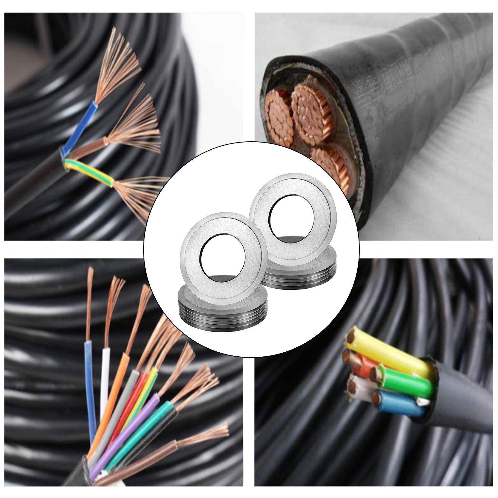 Vevor Lama Per Spelacavi/spellacavi Adatta Per Hxsms-038 Lame Di Ricambio Da 13