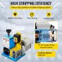 VEVOR Macchina Spellacavi Elettrica Professionale Singola Fase, 220 V 20 piedi/min Potenza 1/4 HP 180 W Spelacavi Portatile per Il Riciclaggio del Rame per Rimuovere L'Isolamento in Plastica e Gomma.