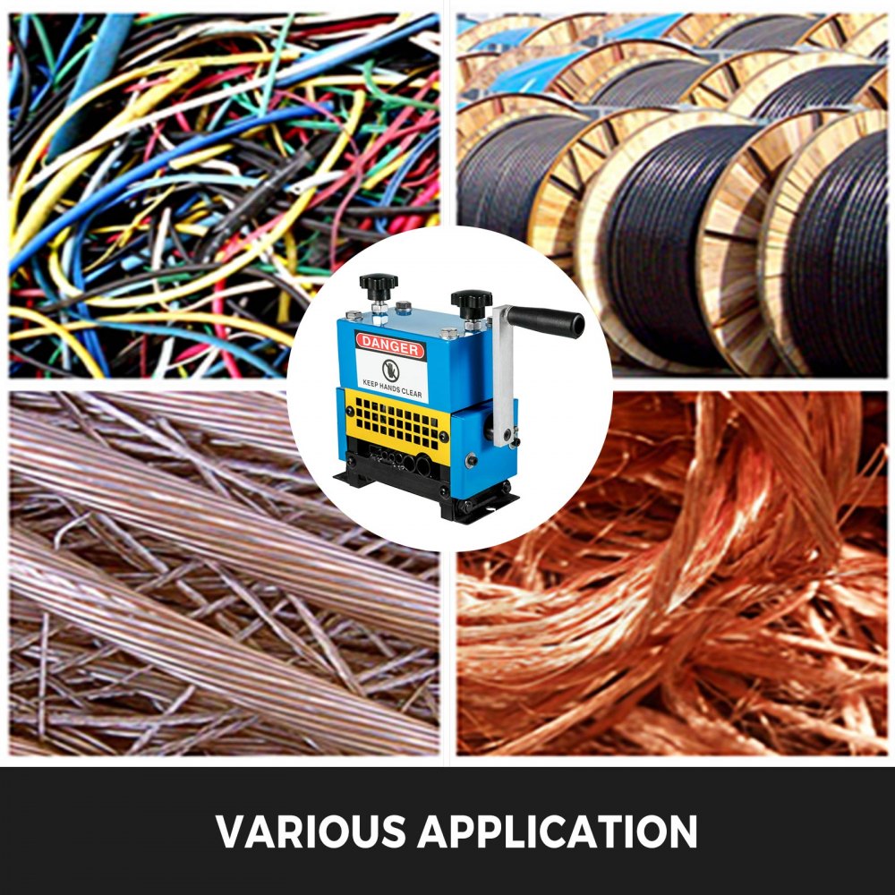 Macchina Spellacavi Manuale 1-15 Mm Sguainacavi Spelacavi Spelafili Con 6 Lame