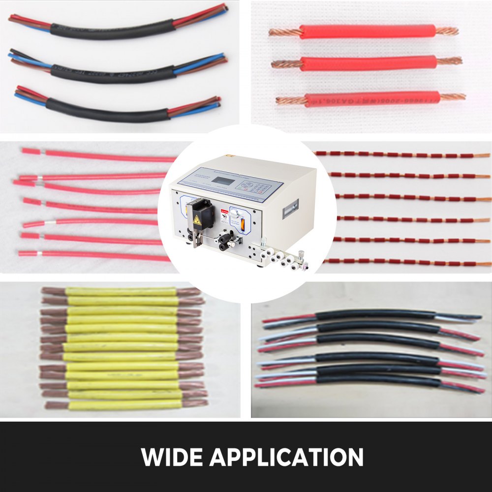 Computer Macchina Spellacavi 0,1-4,5 Mm² 200w Ac 220v Cavo Con Interfaccia Lcd