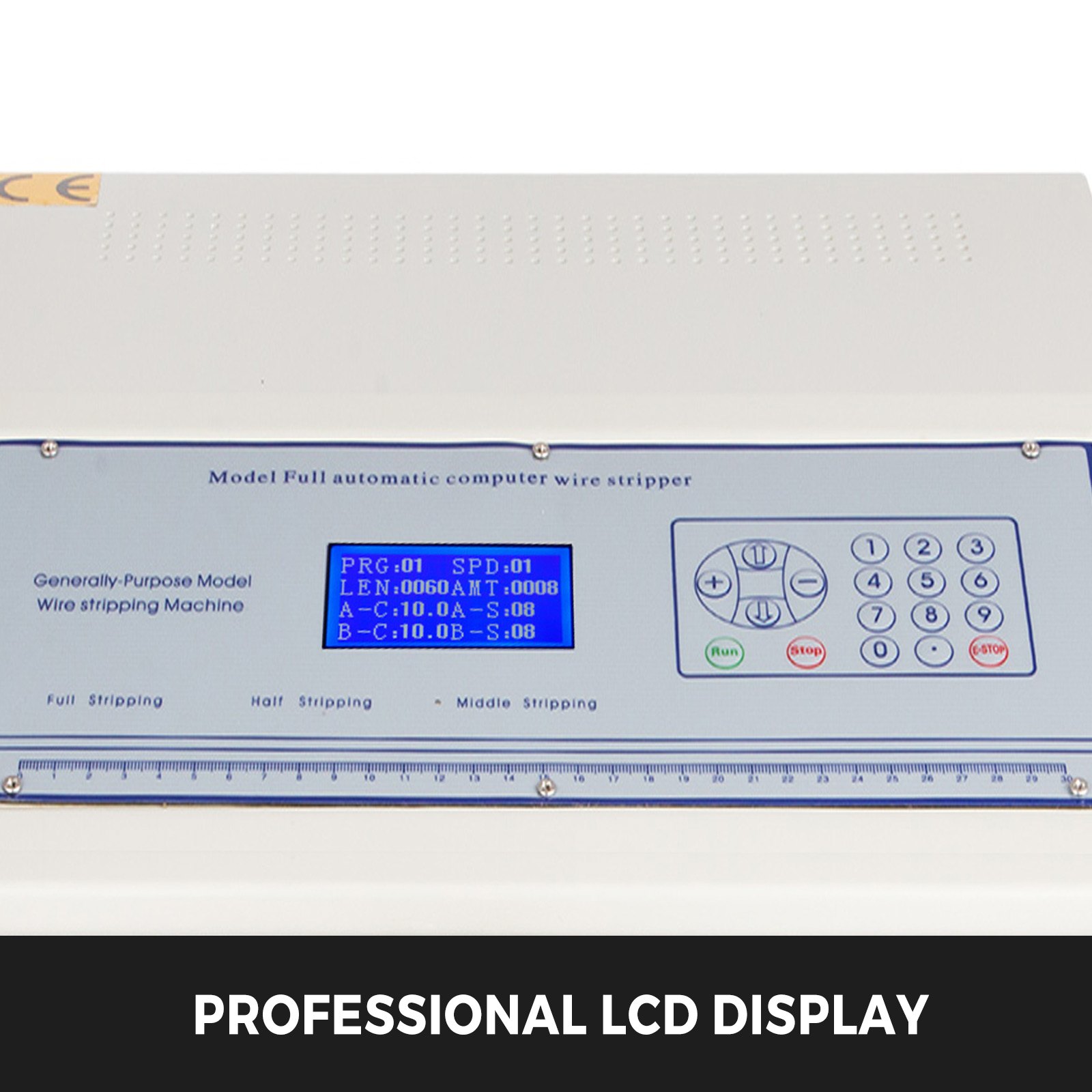 Computer Macchina Spellacavi 0,1-4,5 Mm² 200w Ac 220v Cavo Con Interfaccia Lcd