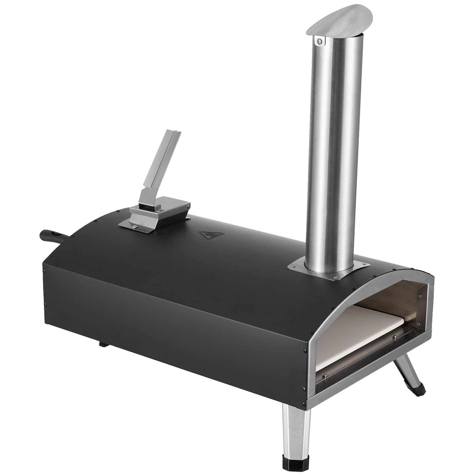 VEVOR Forno Esterno 304 mm Portatile di Legno con Accessori Pizza da Campeggio