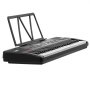 VEVOR Pianoforte Digitale a 61 Tasti Semipesati Senza Supporto Leggio Nero 100 Suoni e Ritmi, Portatile, Connettività USB/MIDI, Display LED a 3 Cifre, Tasti Standard 18 mm, Altoparlante Integrato
