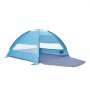 VEVOR Tenda da Spiaggia Pop Up per Mare per 6 Persone, Tenda da Sole Portatile con Borsa per il Trasporto e Ancoraggi a Terra, Ombrellone da Spiaggia Leggero per Campeggio, Pesca, Picnic