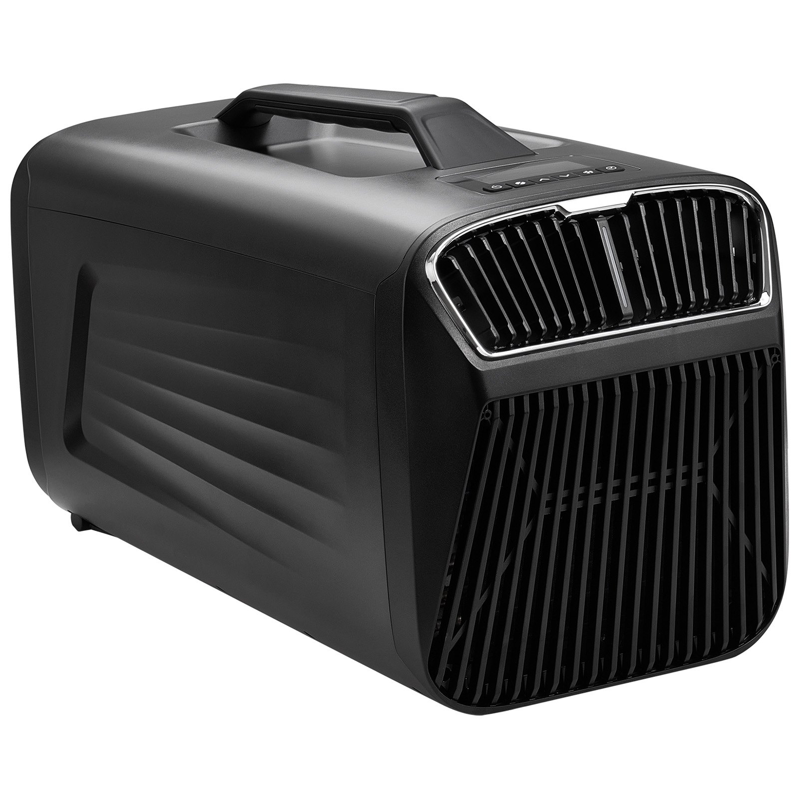 VEVOR Condizionatore d'Aria Portatile 4220,24 KJ Condizionatore d'Aria da Campeggio per Tende, Unità di Condizionamento dell'Aria 3 Velocità, Compatibile CA/CC per Camper, Uso Domestico, Grigio Scuro