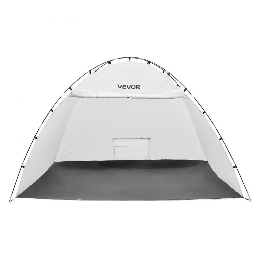 VEVOR Tenda per Cabina di Verniciatura a Spruzzo Portatile Area Lavoro 293x230x188 cm, Tenda per Verniciatura a Spruzzo Cabina Pieghevole Pavimento Integrato Porta Avvolgibile per Armadi Sedie Tavoli