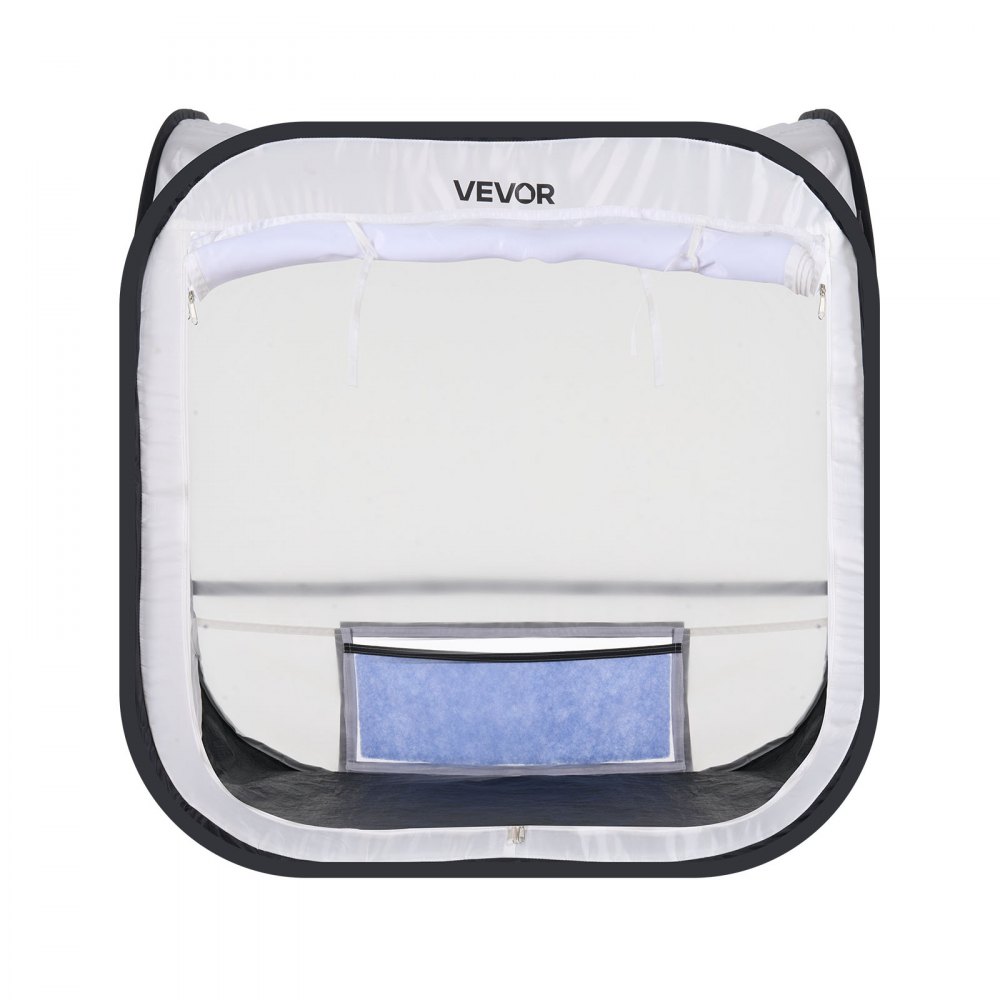 VEVOR Tenda per Cabina di Verniciatura a Spruzzo Portatile Area Lavoro 72x72,5x5 cm, Tenda per Verniciatura a Spruzzo Cabina Pieghevole Pop-up per Modelli Piccoli, Progetti Fai-da-te