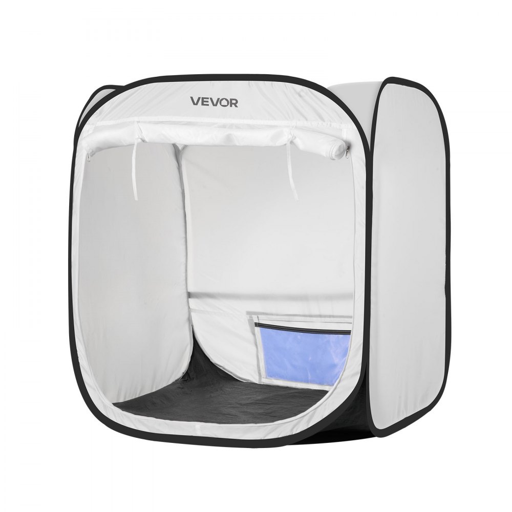 VEVOR Tenda per Cabina di Verniciatura a Spruzzo Portatile Area Lavoro 72x72,5x5 cm, Tenda per Verniciatura a Spruzzo Cabina Pieghevole Pop-up per Modelli Piccoli, Progetti Fai-da-te