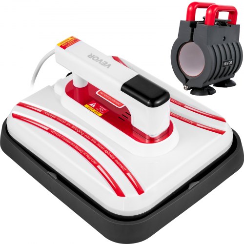 Termopressa Easy Press 12x10 Pollici Portatile 2 In 1 Termopressa Di Tazza Tappo